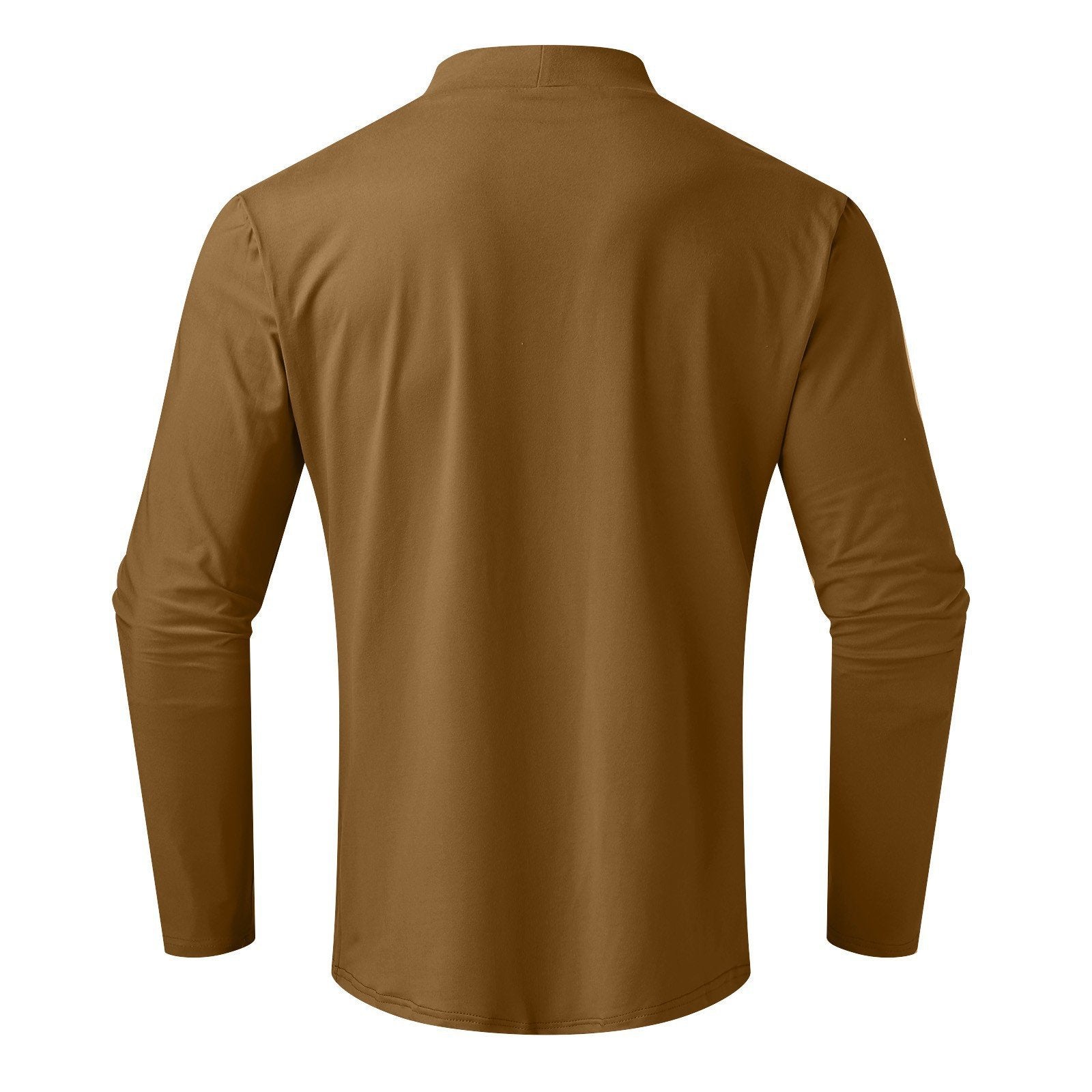 🔥55% Rabatt🔥Slim Fit Langarm-T-Shirt für Herren mit Stehkragen