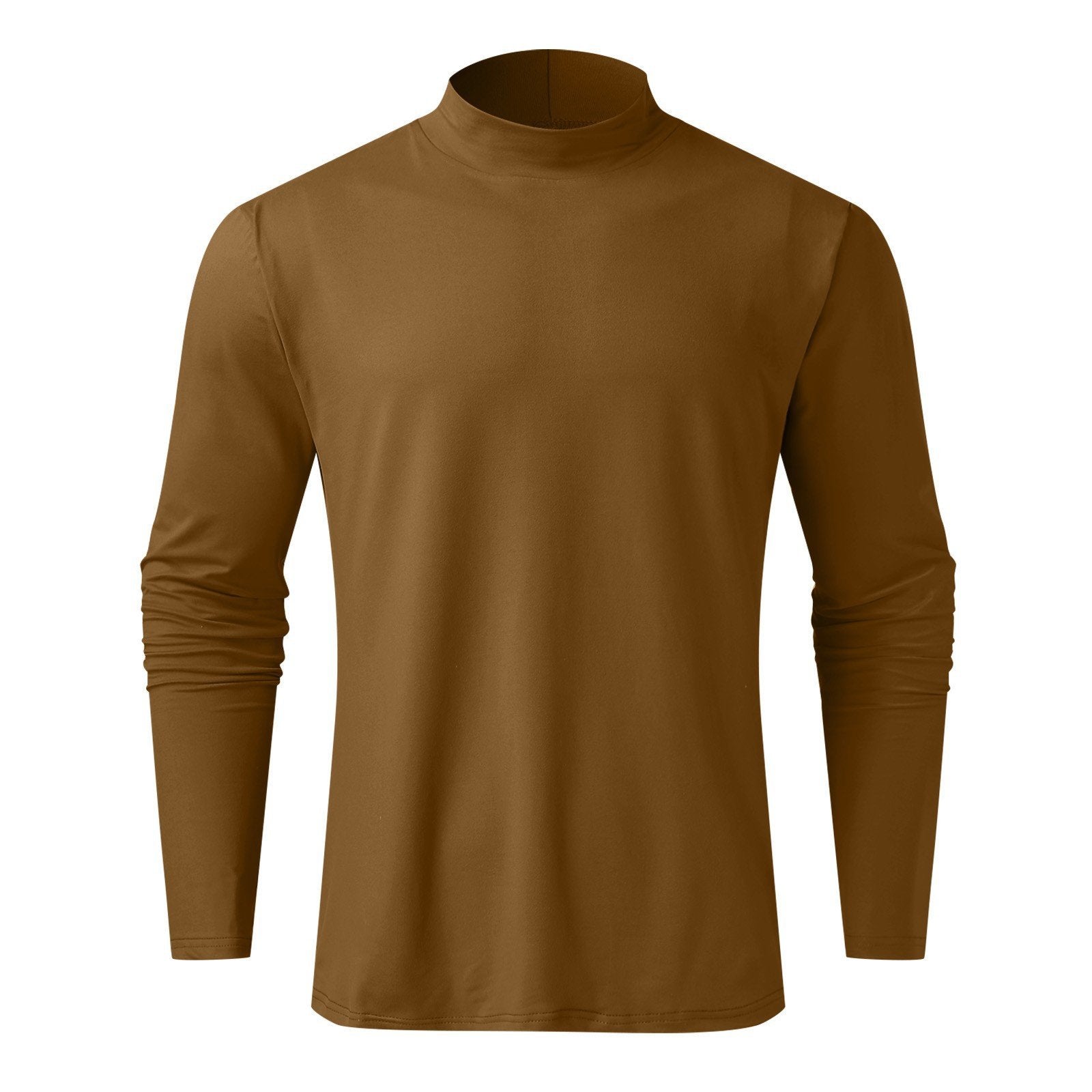 🔥55% Rabatt🔥Slim Fit Langarm-T-Shirt für Herren mit Stehkragen