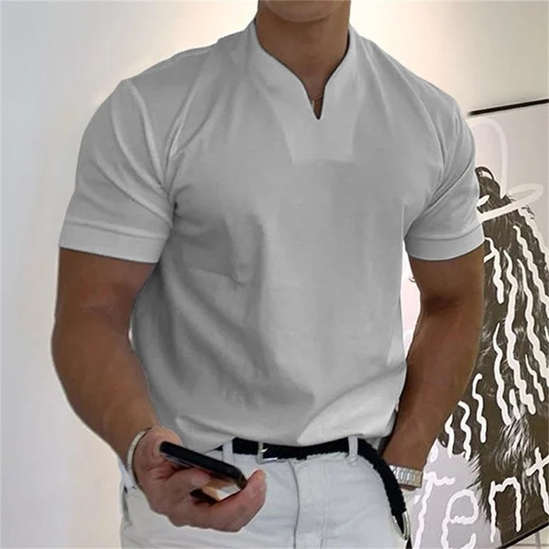 2024 Herren Business Kurzarm-Fitness-T-Shirt