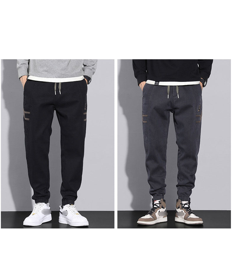 🎁[praktisches Geschenk]✨ Herren Urban Mode Winter Drawstring Baggy Pants